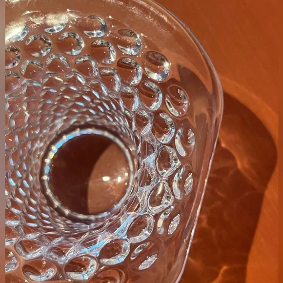 Vintage Fenton Clear Glass Spike Design Top Hat 1960’s 2.5"H X 4" - Picture 12 of 15